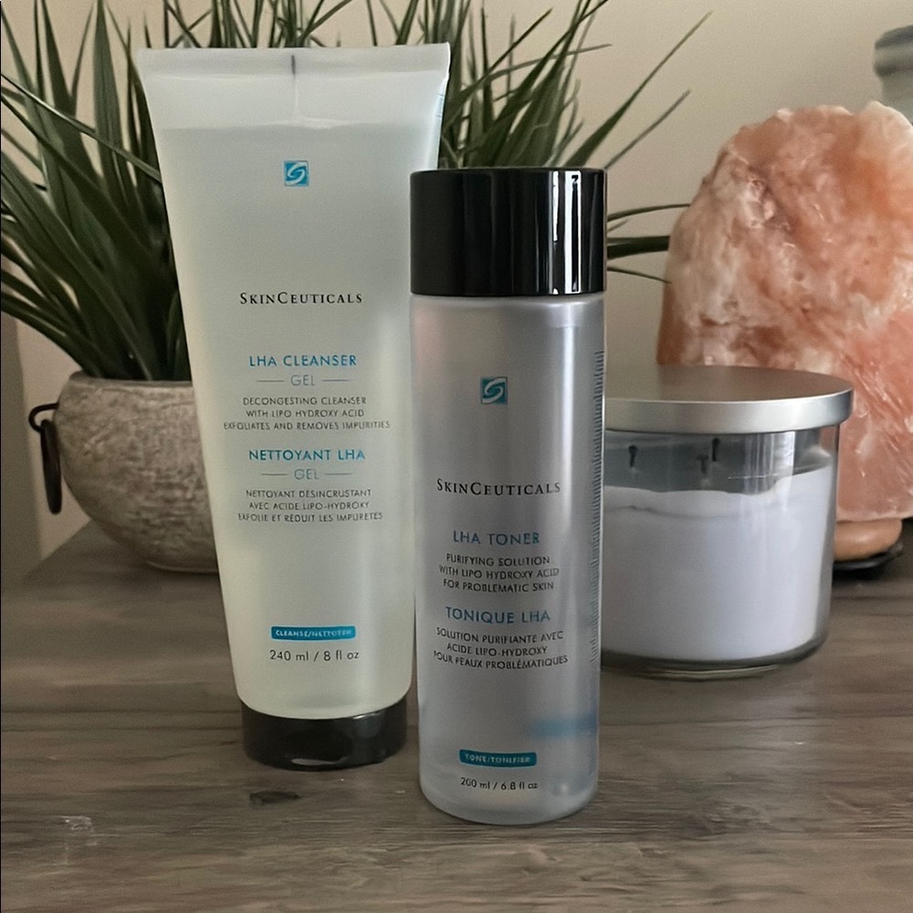 SkinCeuticals LHA Cleansing Gel & Toner